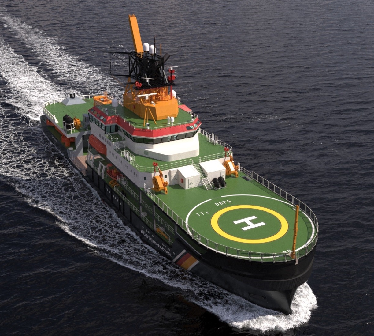 Multi-purpose vessels to German Federal Waterways - Abeking & Rasmussen